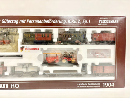Fleischmann 1904 Zugpackung Jubiläumszug K.P.E.V. AC H0