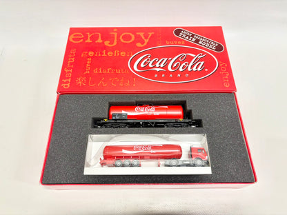 Lemke LC21002 Coca-Cola Set Kesselwagen mit Sattelzug DB H0