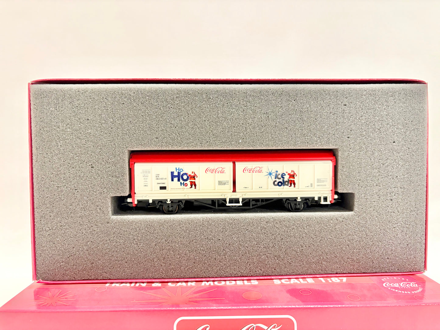 Lemke LC21042 Coco-Cola Weihnachtswagen DB H0