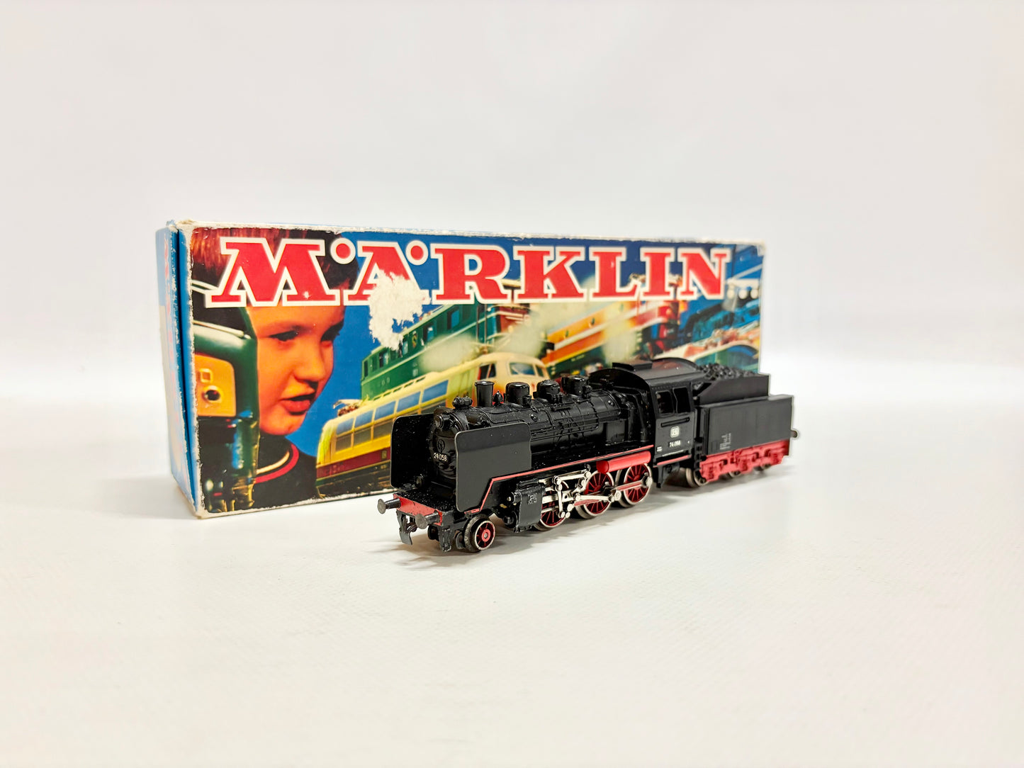 Märklin 3003 Dampflokomotive Br 24 058 DB AC H0