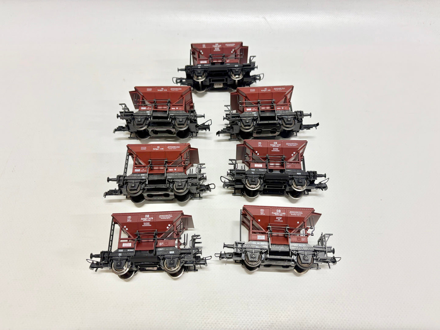 Roco 7x Schüttgutwagen Güterwagen DB AC H0