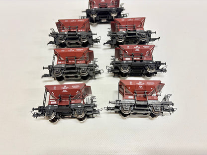 Roco 7x Schüttgutwagen Güterwagen DB AC H0