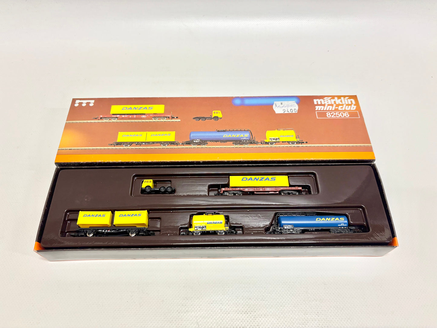 Märklin 82506 Mini Club Wagen-Set Güterwagen DANZAS Spur Z