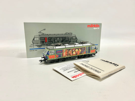 Märklin 37302 Digital E-Lok Re 446 SBB "Metallbaukasten" H0