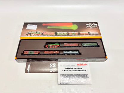 Märklin 8104 Mini Club Zugpackung Preußische Staatsbahn Personenzug K.P.E.V. Spur Z