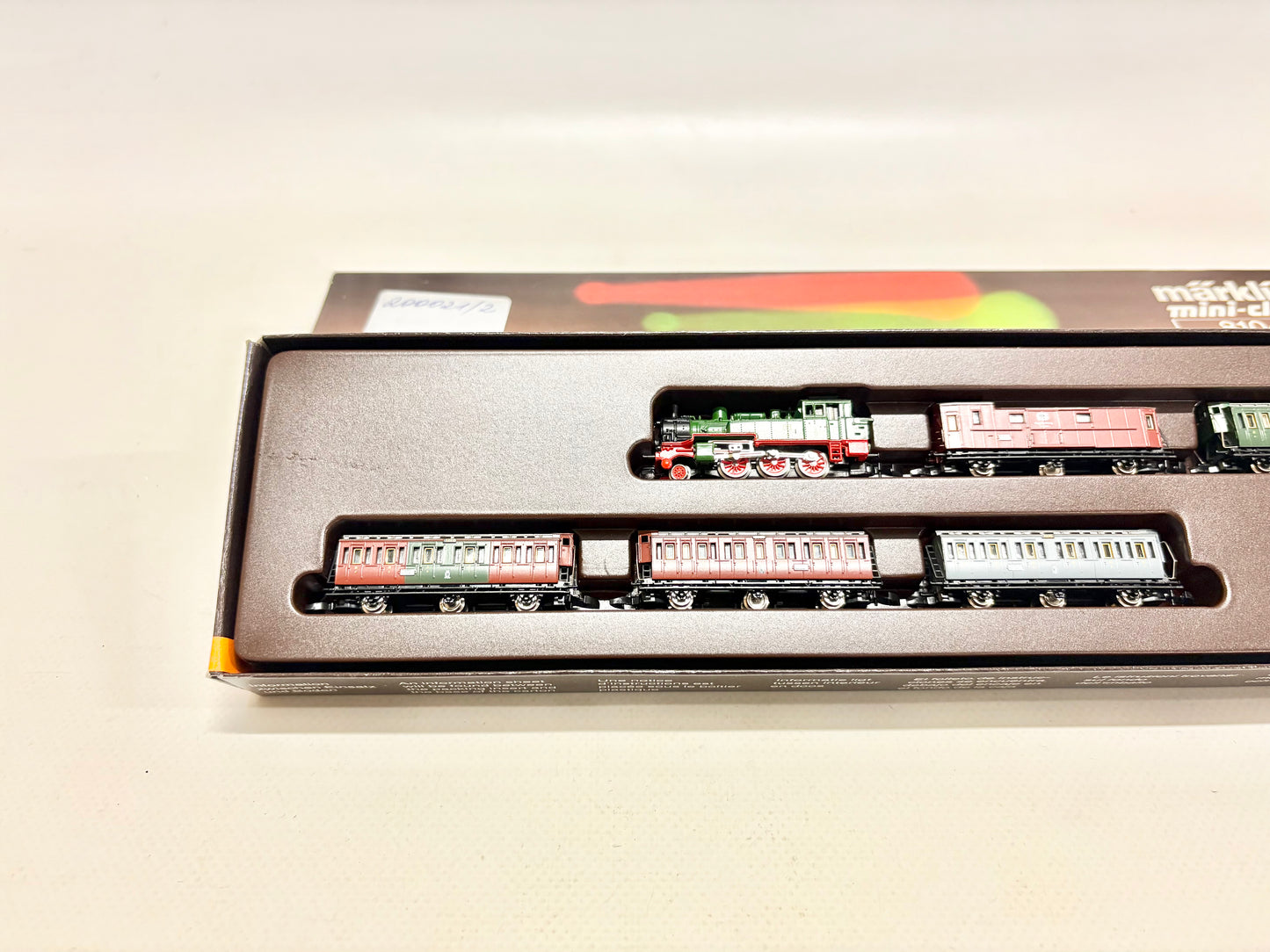 Märklin 8104 Mini Club Zugpackung Preußische Staatsbahn Personenzug K.P.E.V. Spur Z