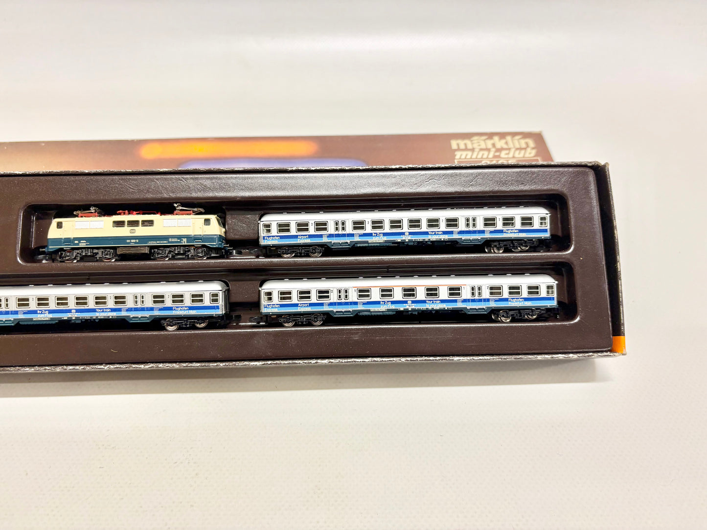 Märklin 8105 Mini Club Zugpackung Lufthansa-Express DB Spur Z