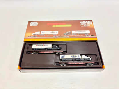 Märklin 82340 Mini Club Wagen-Set USA-Flachwagen-Set Spur Z