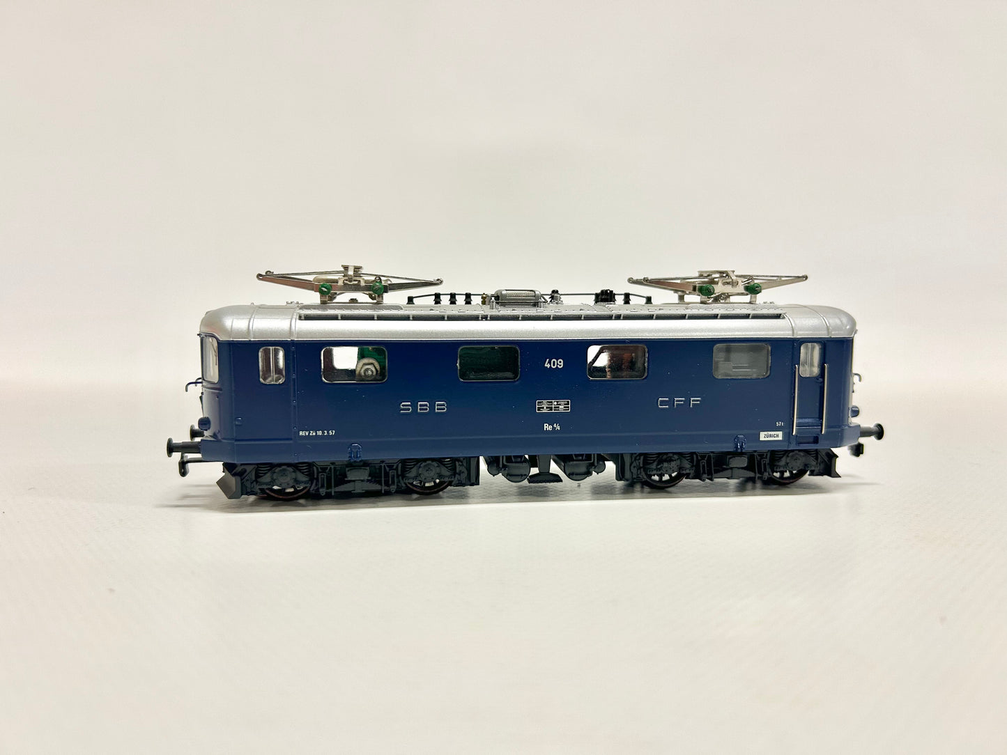 HAG 232 AC Re 4/4 Serie 1 Blau E-Lok SBB H0