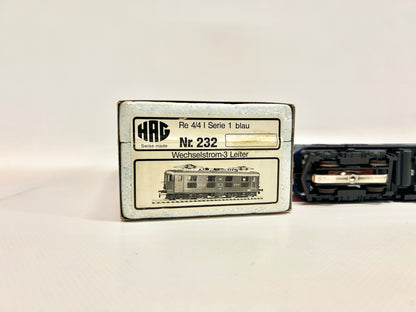 HAG 232 AC Re 4/4 Serie 1 Blau E-Lok SBB H0