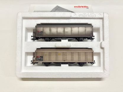 Märklin 47352 Wagen-Set Schiebewandwagen SBB AC H0