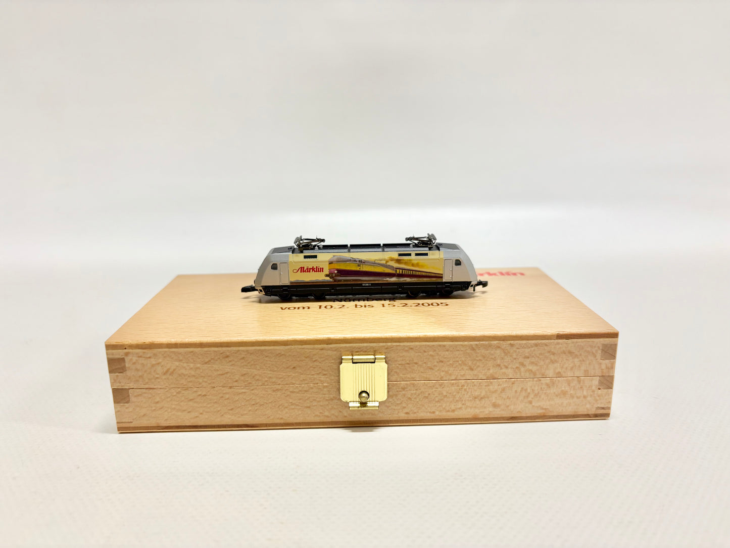 Märklin Mini Club E-Lok Br 101 Spielwarenmesse Nürnberg 2005 DB Spur Z