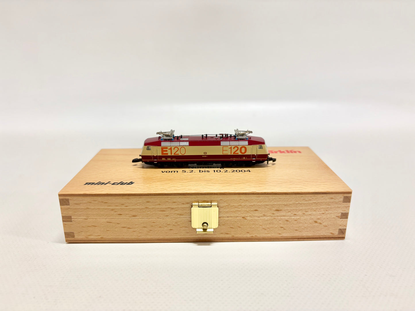 Märklin Mini Club E-Lok Br 120 E120 Spielwarenmesse Spur Z