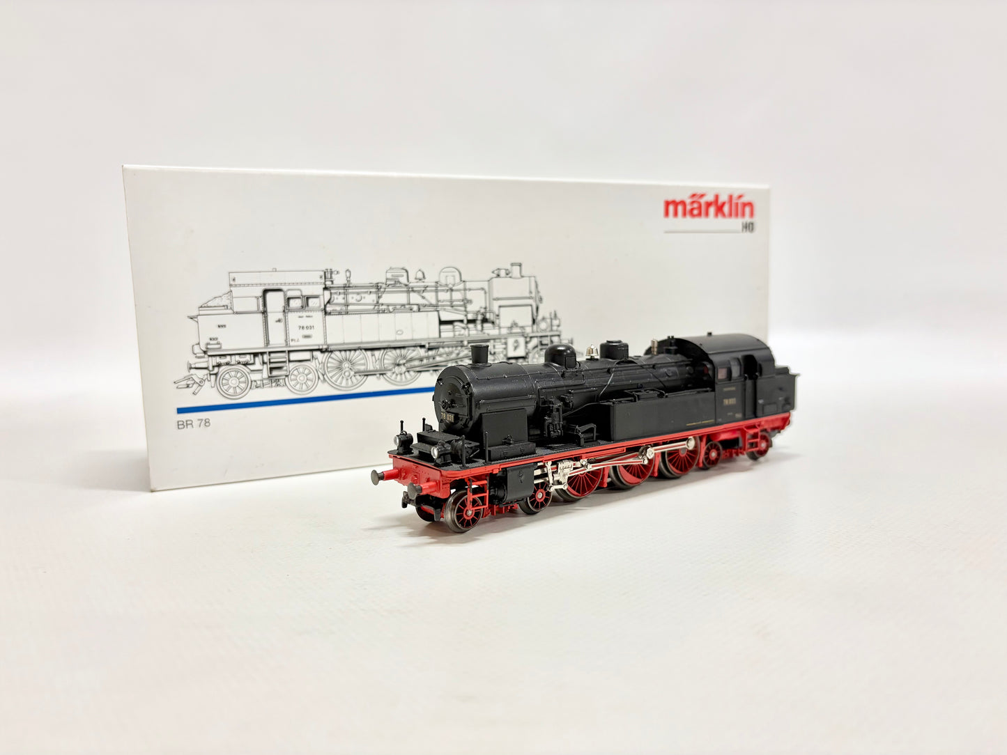 Märklin 3303 Dampflok Br 78 031 DR AC H0