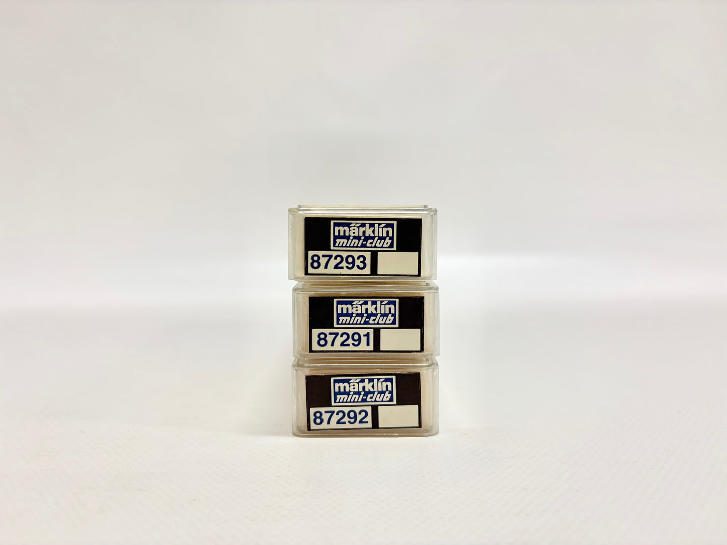 Märklin Mini Club 87293 87292 87291 Doppelstockwagen Regio DB Spur Z