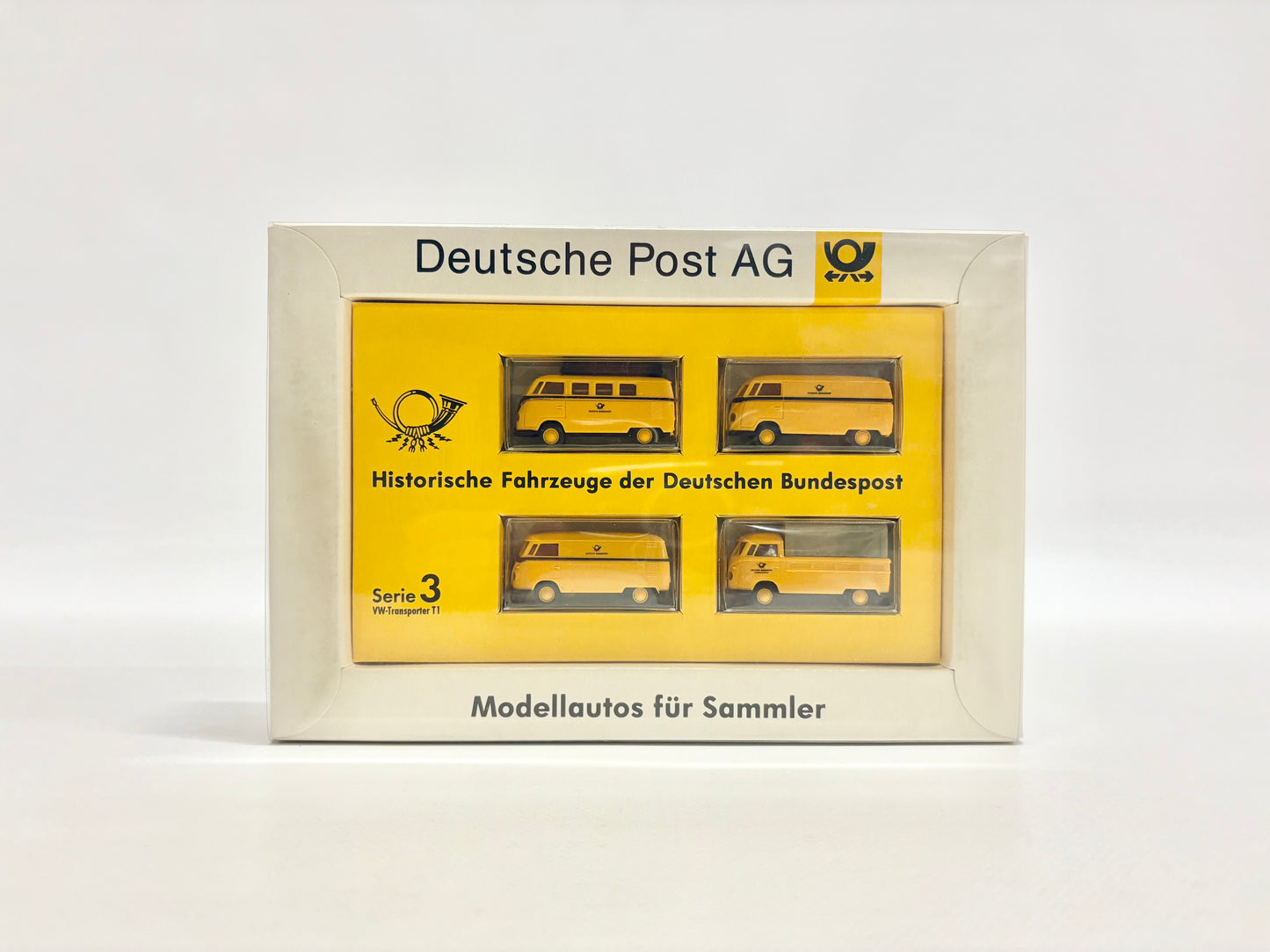 Brekina Serie 3 Historische Fahrzeuge der Deutschen Bundespost VW Transporter T1 H0