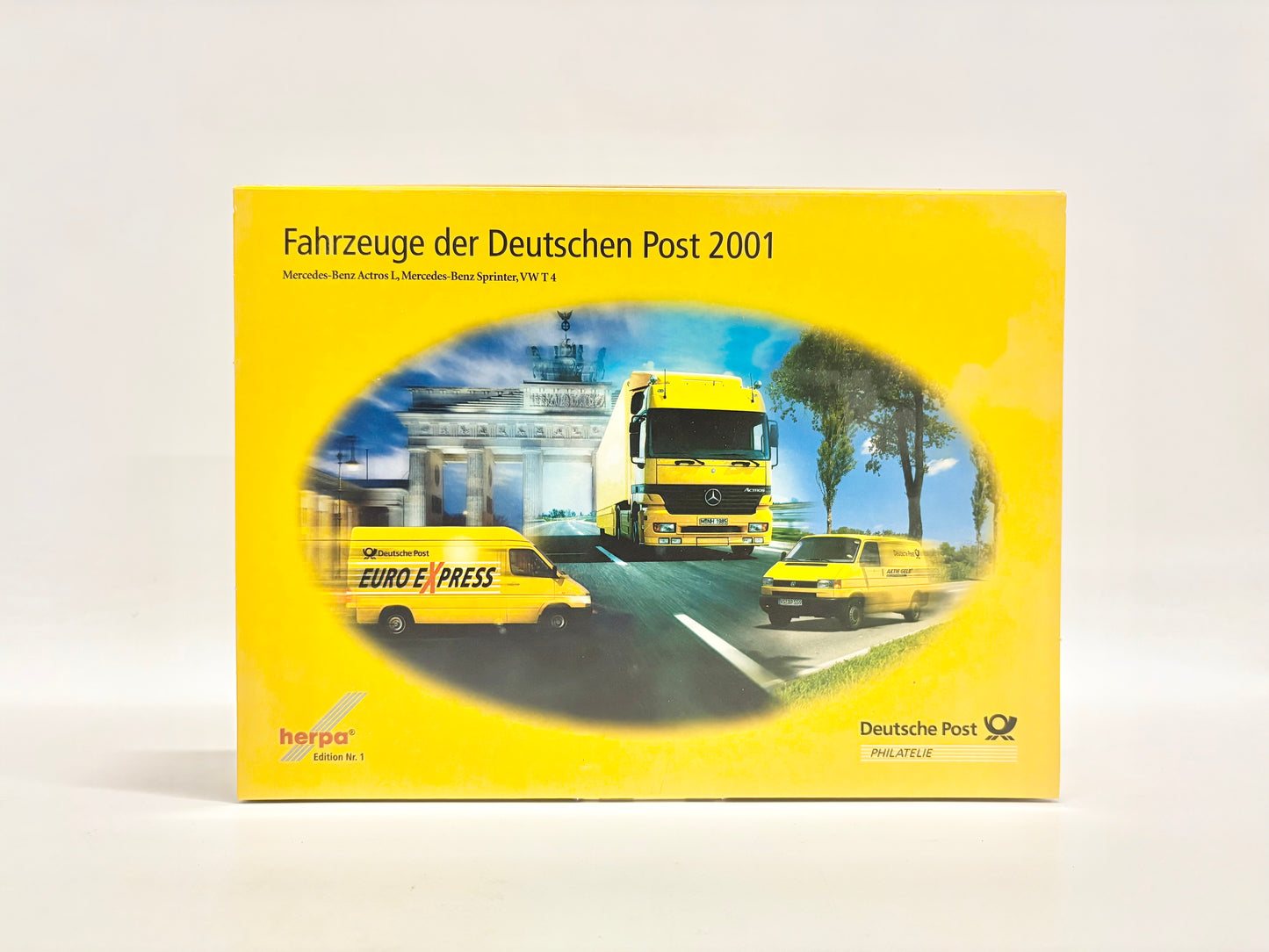Herpa Fahrzeuge der Deutschen Post 2001 H0