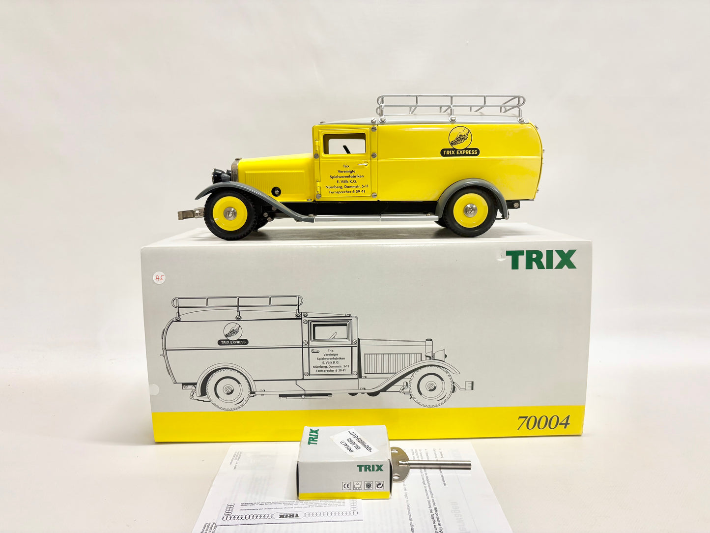 Trix 70004 Lieferwagen "Trix-Express" mit Uhrwerk-Antrieb