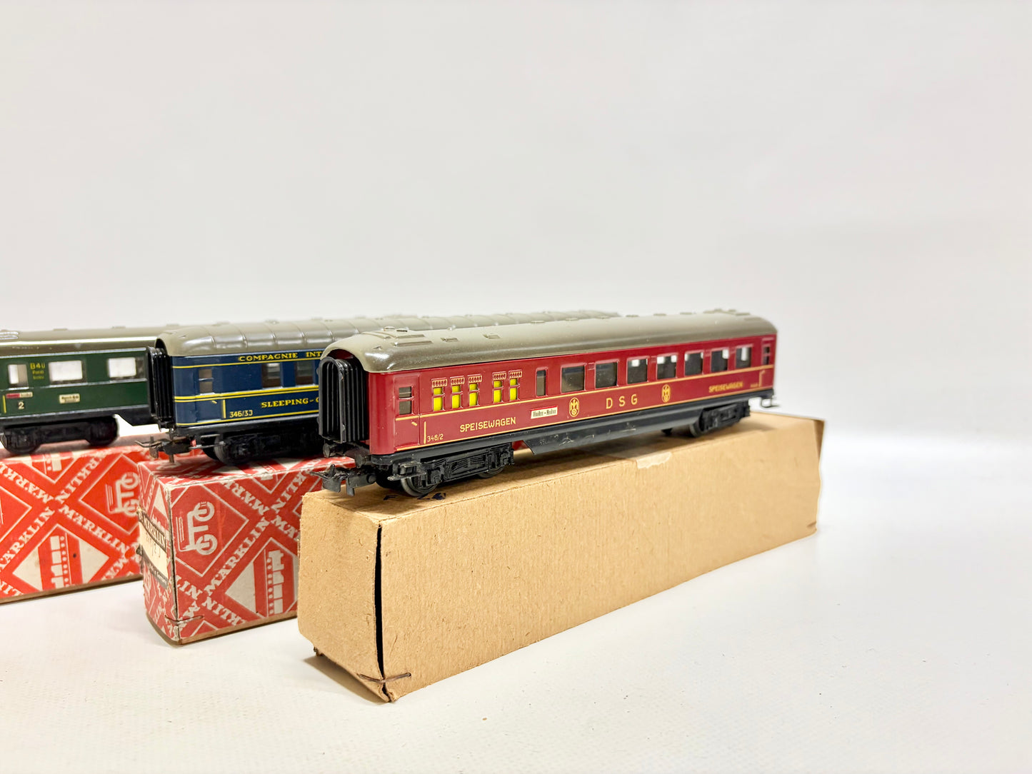 Märklin 346 Personenwagen Konvolut DB AC H0