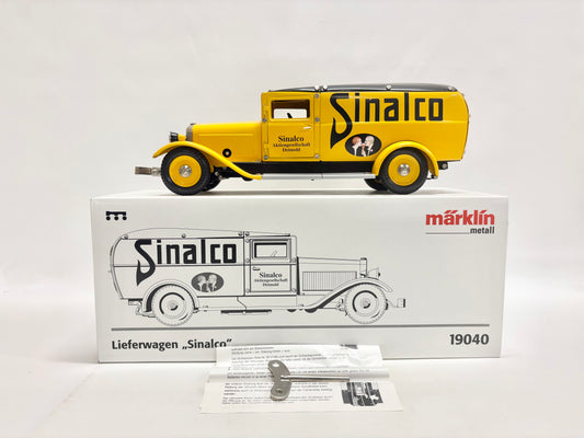 Märklin 19040 Lieferwagen "Sinalco" mit Uhrwerk-Antrieb