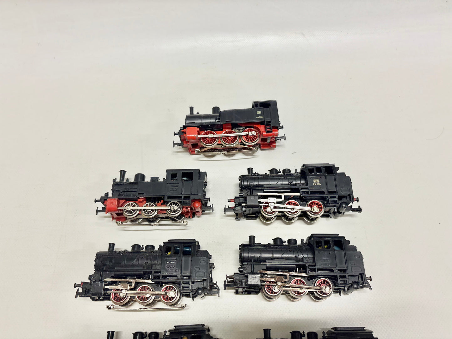 Märklin 7x 3000 3104 3029 Dampflokomotiven Bastler DB AC H0
