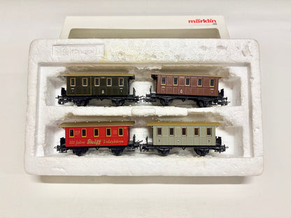 Märklin 4035 Wagen-Set Preußische Personenwagen K.P.E.V. AC H0