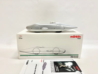 Märklin 19440 Rennwagen Silberpfeil Rekordwagen 1938 mit Uhrwerk-Antrieb