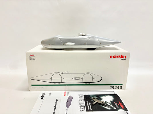 Märklin 19440 Rennwagen Silberpfeil Rekordwagen 1938 mit Uhrwerk-Antrieb