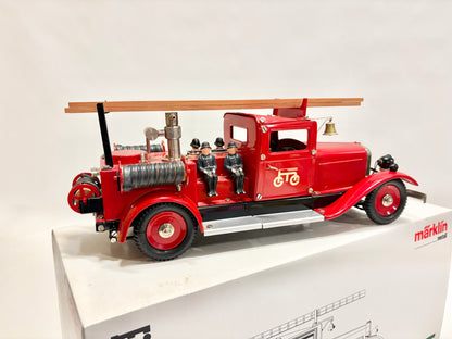 Märklin 19034 Feuerwehrfahrzeug mit Uhrwerk-Antrieb