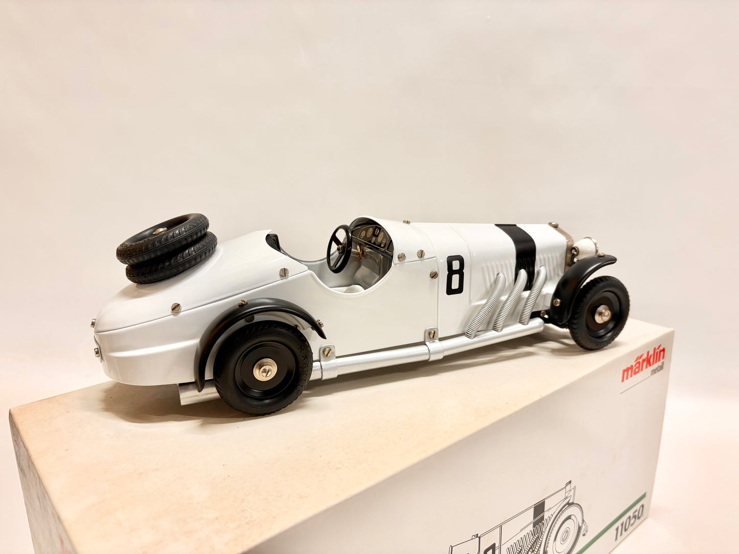 Märklin 11050 Mercedes Benz SSK Sportwagen mit Uhrwerk-Antrieb