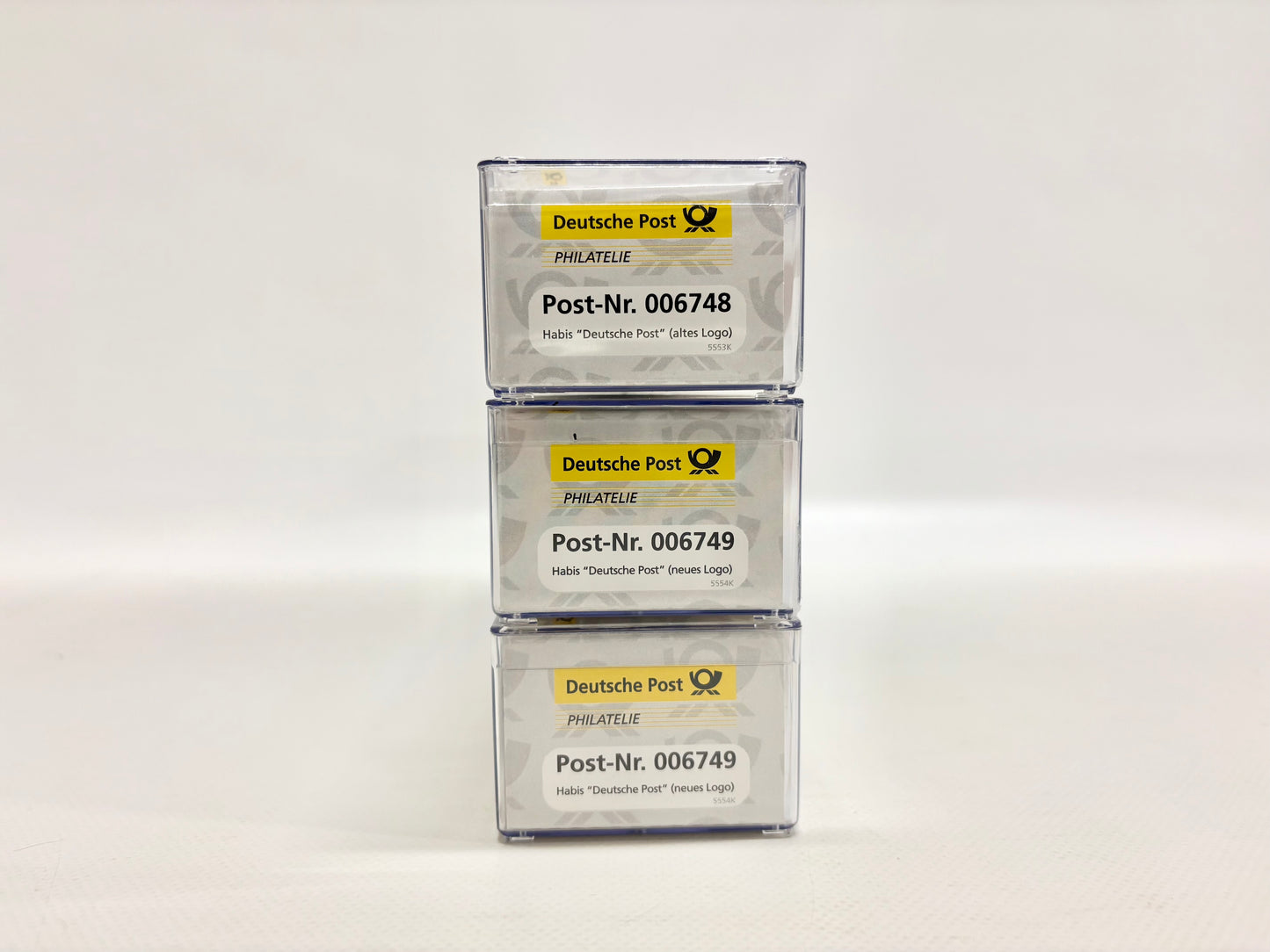 Electrotren 006749 006748 Philatelie 3x Containerwagen Güterwagen DBP H0