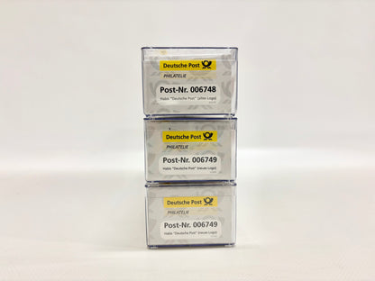 Electrotren 006749 006748 Philatelie 3x Containerwagen Güterwagen DBP H0