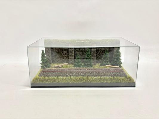 Ausstellungs-Diorama für Modelleisenbahn H0