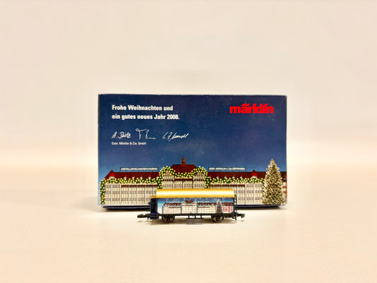 Märklin Mini Club Weihnachtswagen 2008 Kühlwagen DB Spur Z
