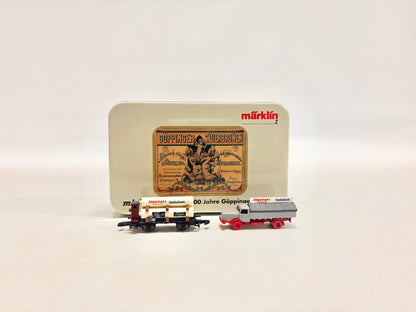 Märklin Mini Club Museumswagen 2004 600 Jahre Göppinger Sprudel Spur Z