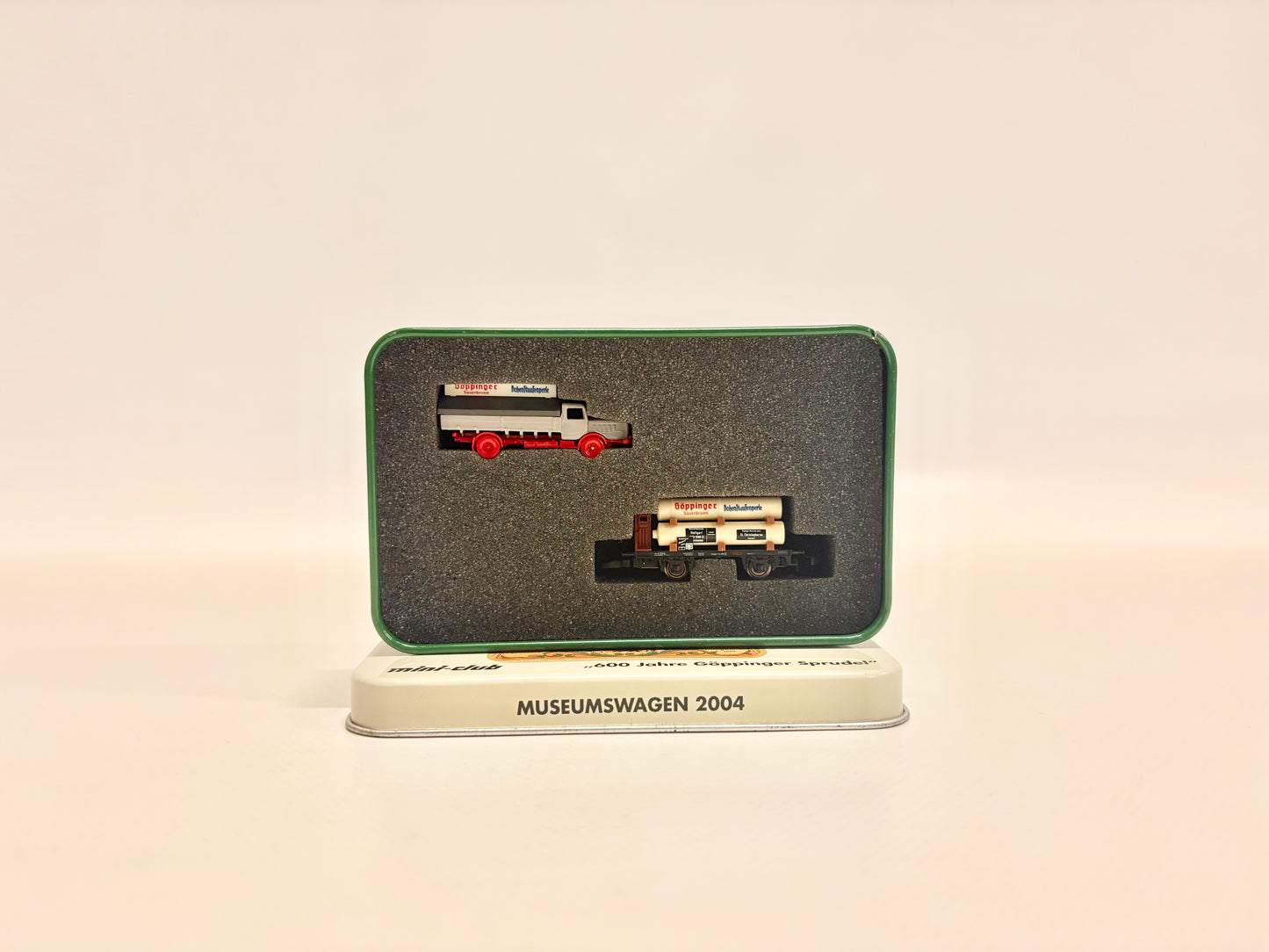 Märklin Mini Club Museumswagen 2004 600 Jahre Göppinger Sprudel Spur Z