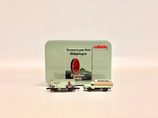Märklin 80025 Mini Club Museumswagen 2014 Staufen Bräu Spur Z