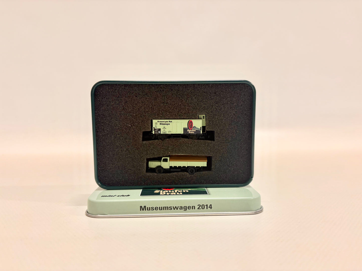 Märklin 80025 Mini Club Museumswagen 2014 Staufen Bräu Spur Z