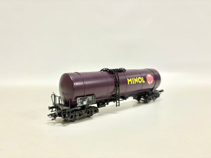 Märklin 4856 Mineralöl-Kesselwagen Minol DB AC H0