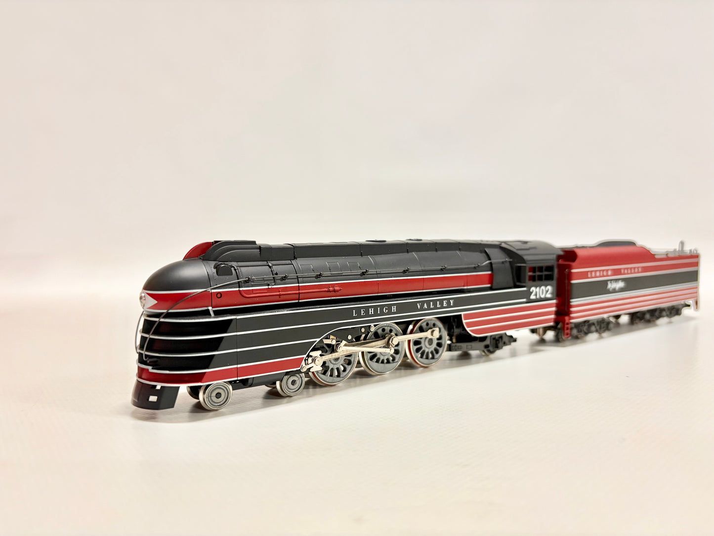 Rivarossi 1579 Dampflok 4-6-2 Pacific "2102" Lehigh Valley DC H0