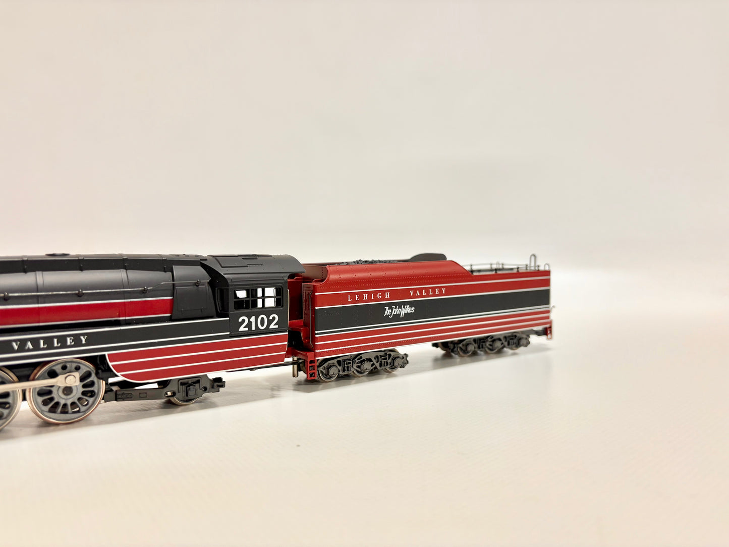 Rivarossi 1579 Dampflok 4-6-2 Pacific "2102" Lehigh Valley DC H0