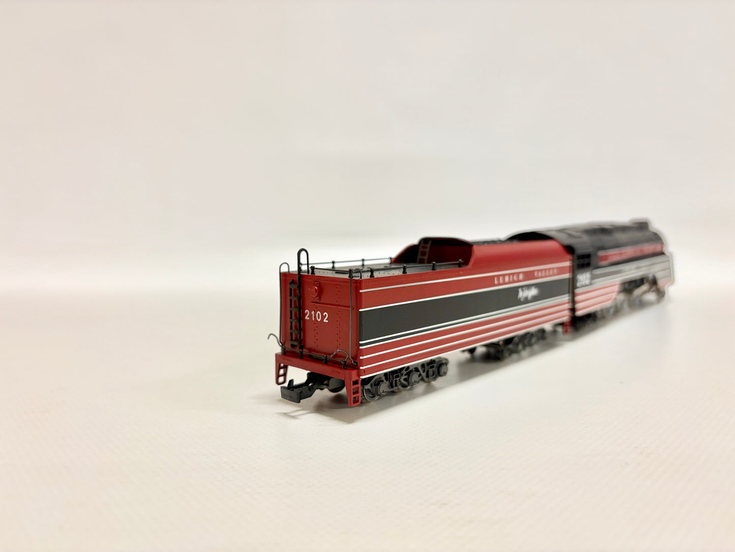 Rivarossi 1579 Dampflok 4-6-2 Pacific "2102" Lehigh Valley DC H0