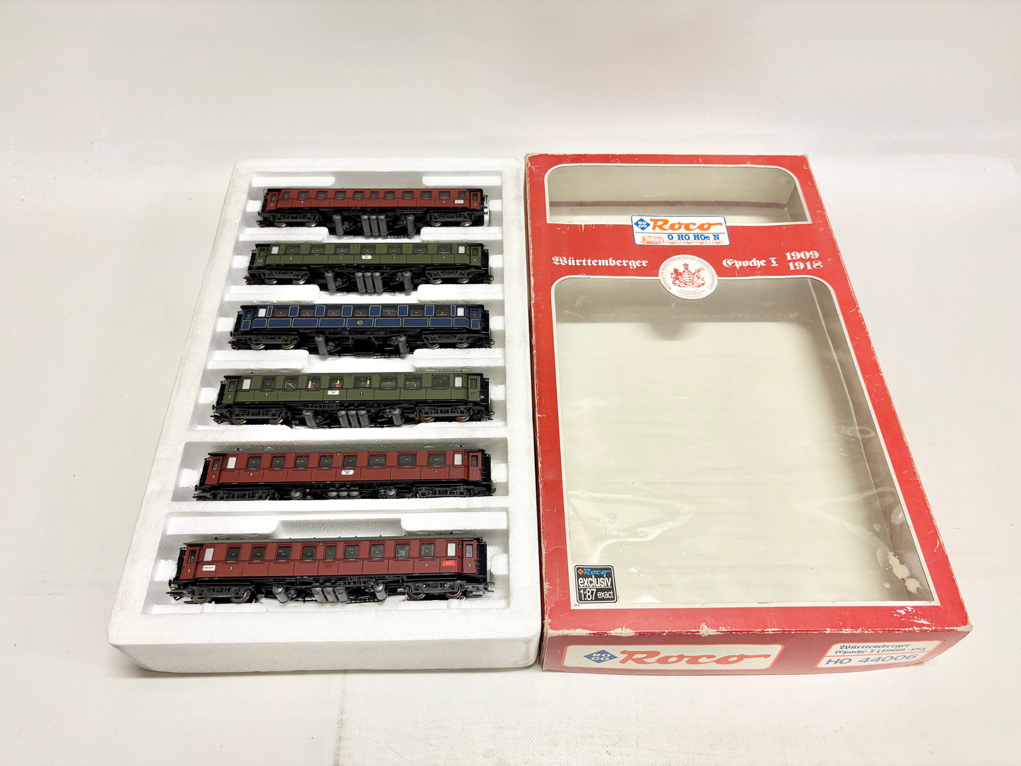 Roco 44006 Wagen-Set Personenwagen K.W.St.E. AC H0
