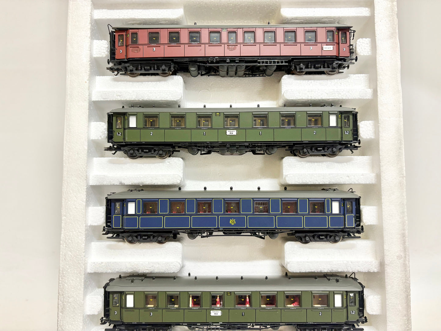 Roco 44006 Wagen-Set Personenwagen K.W.St.E. AC H0