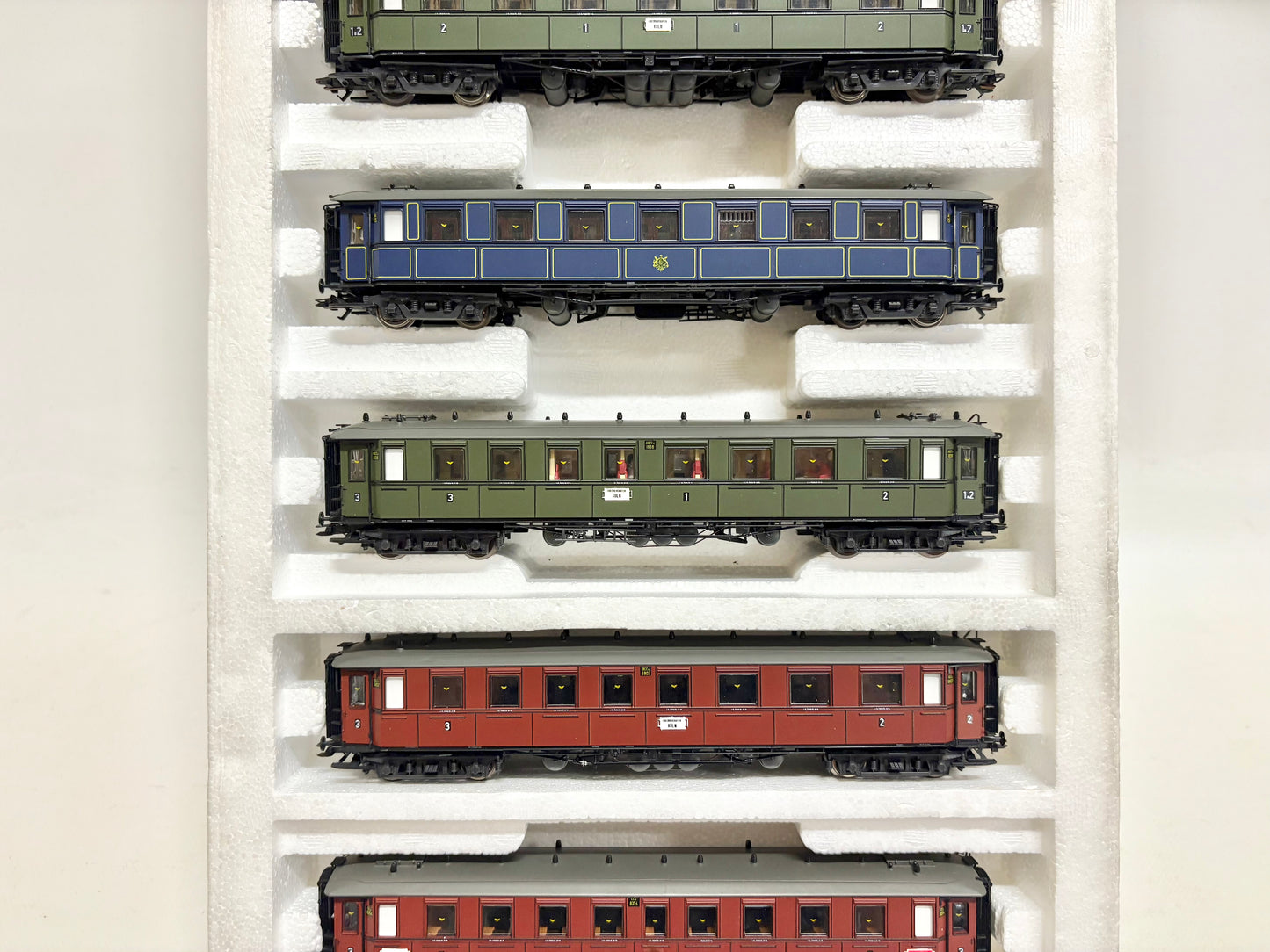 Roco 44006 Wagen-Set Personenwagen K.W.St.E. AC H0