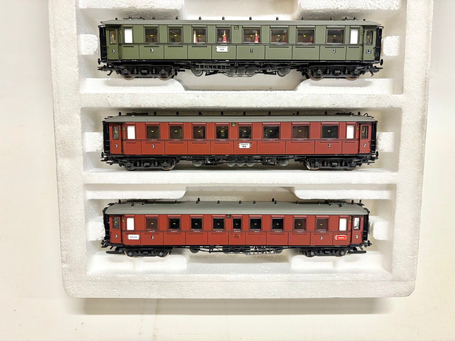 Roco 44006 Wagen-Set Personenwagen K.W.St.E. AC H0