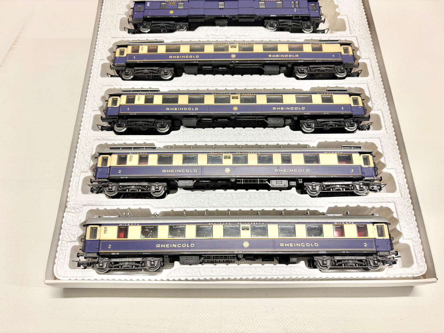 Liliput 820 Wagen-Set Rheingold Schnellzug DRG AC H0