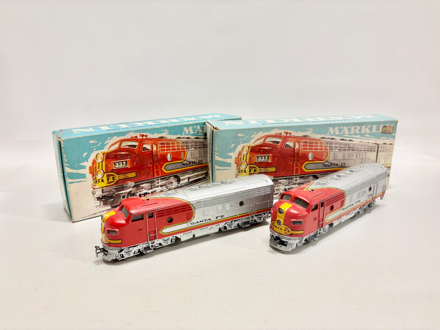 Märklin 3060 & 4060 Diesellok Santa Fe USA AC H0