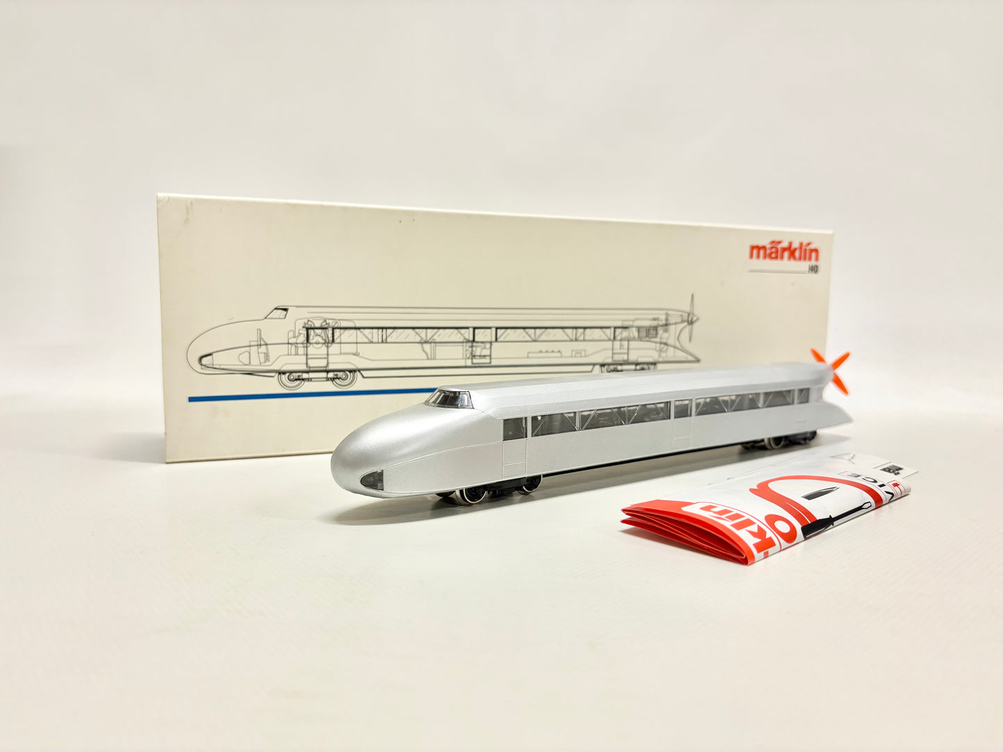 Märklin 3077 Schienenzeppelin DRG AC H0