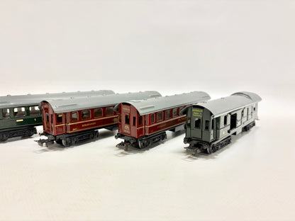 Märklin 344 Personenwagen 4x 800er 1950er Jahre AC H0